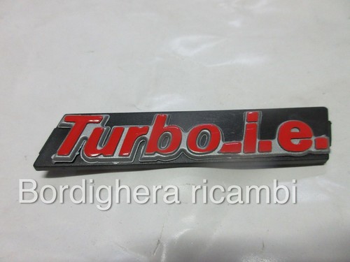 Fiat uno turbo scritta - uno,