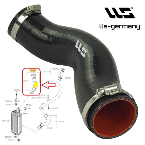 Tubo turbo intercooler - , per