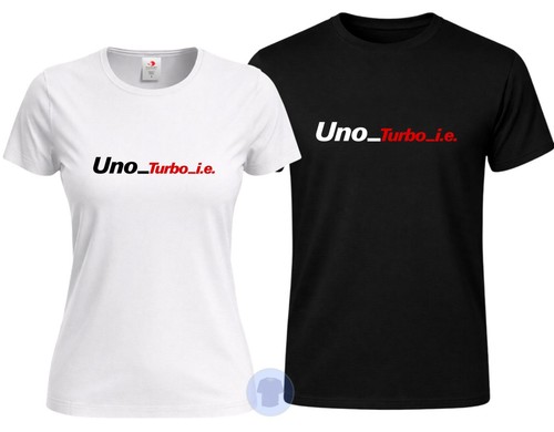 Maglietta uno turbo - uno,