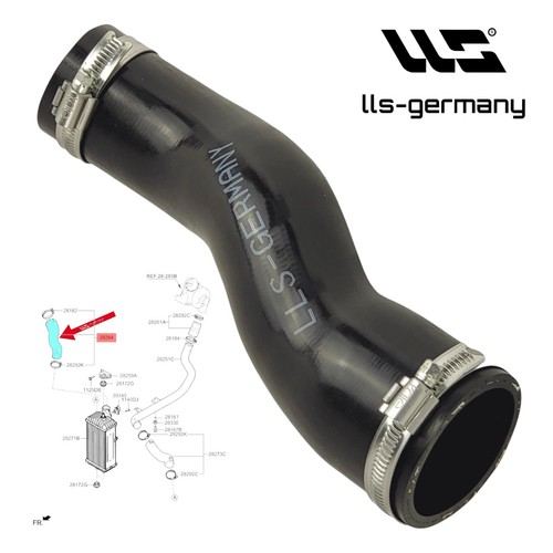 Tubo turbo intercooler per